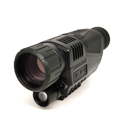 Kaca Optik 5x40 Night Vision Monocular Dengan Rangefinder RoHS CE