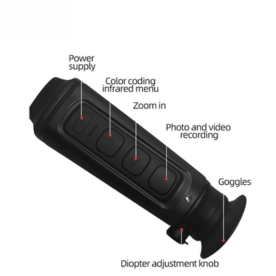 IP66 Inframerah 384 × 288 Bermata Pencitraan Termal Untuk Mengamati Burung CS-1Pro