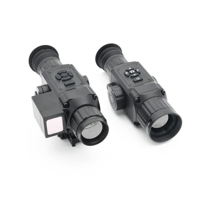 600m IP67 LRF Lingkup Senapan Termal 384x288px IR Gun Thermal Sight